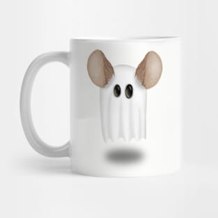 Ghost Mouse Ears Cartoon Ghostly Sheet Mug